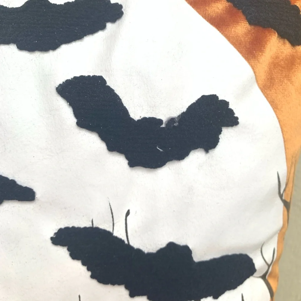 Storehouse Halloween Musical Glow in the Dark Toss Pillow + Pumpkin Spice Throw